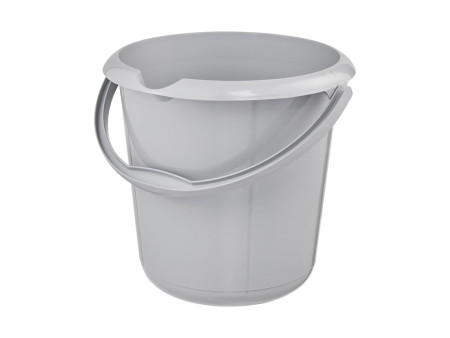 keeeper Seau 'mika eco', rond, 10 litres, stone grey