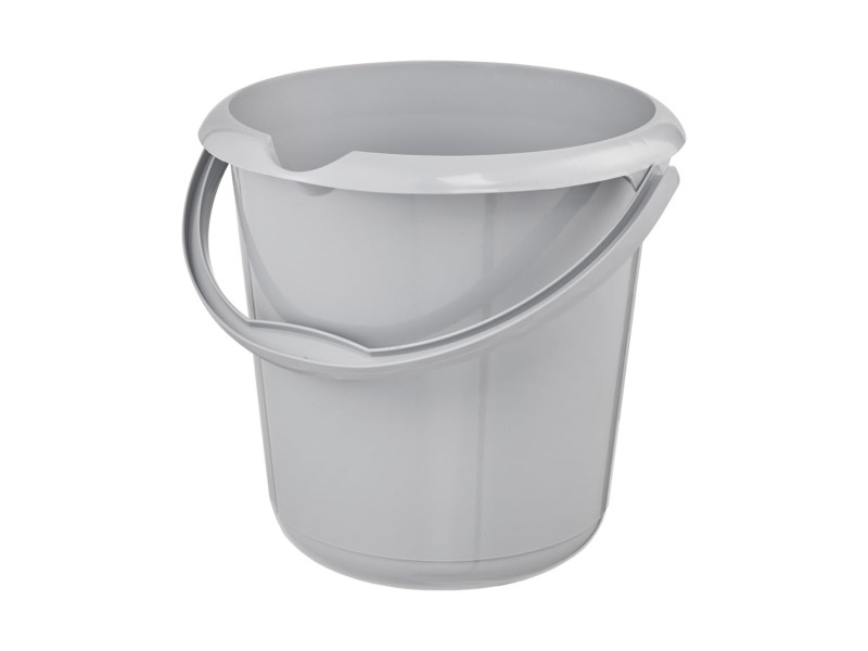 keeeper Seau 'mika eco', rond, 10 litres, stone grey