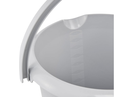 keeeper Seau 'mika eco', rond, 10 litres, stone grey