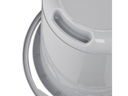 keeeper Seau 'mika eco', rond, 10 litres, stone grey