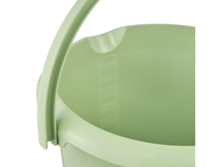 keeeper Seau 'mika eco', rond, 10 litres, grass green