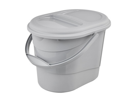 keeeper Seau à déchets bio 'elsa eco', 13 litres, stone grey