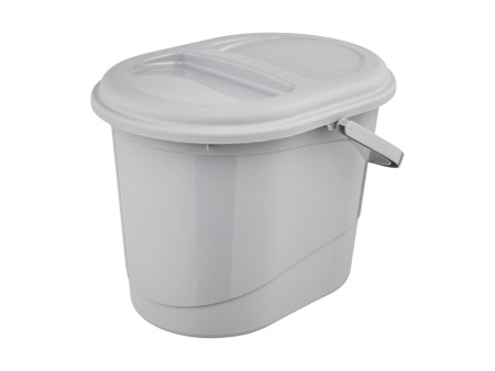 keeeper Seau à déchets bio 'elsa eco', 13 litres, stone grey