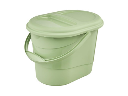 keeeper Seau à déchets bio 'elsa eco' 13 litres, grass green
