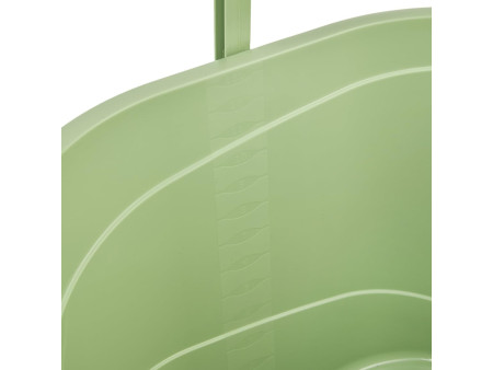 keeeper Seau à déchets bio 'elsa eco' 13 litres, grass green