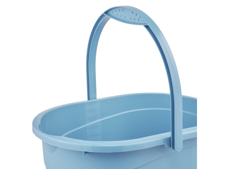 keeeper Seau à déchets bio 'elsa eco', 13 litres, sky blue