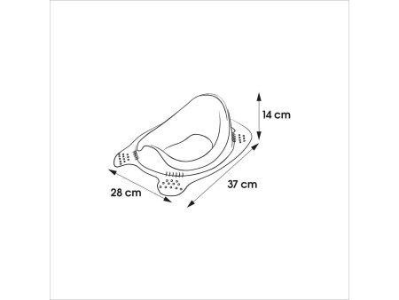 keeeper kids Siège de toilettes comfort pour enfant, rose