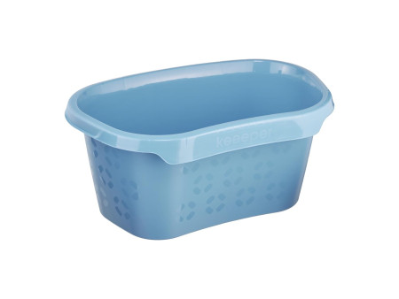 keeeper Corbeille à linge 'tilda eco', sky blue