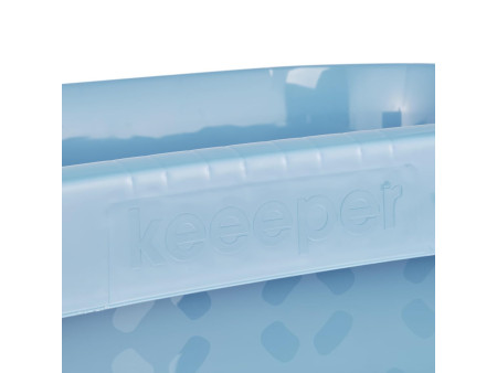 keeeper Corbeille à linge 'tilda eco', sky blue