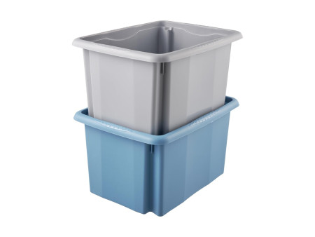 keeeper Boîte de rangement 'emil eco', 15 litres, sky blue