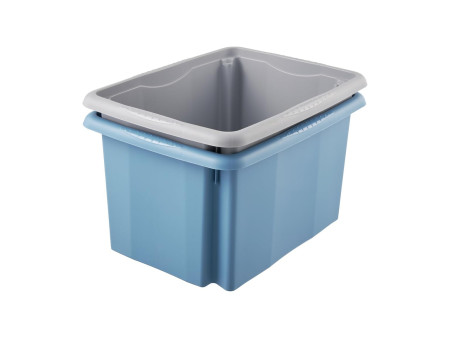keeeper Boîte de rangement 'emil eco', 15 litres, sky blue
