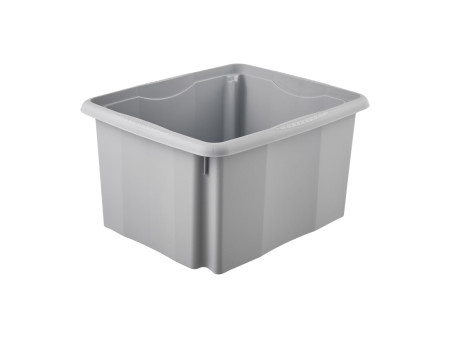 keeeper Boîte de rangement 'emil eco', 24 litres, stone grey
