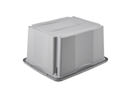keeeper Boîte de rangement 'emil eco', 24 litres, stone grey