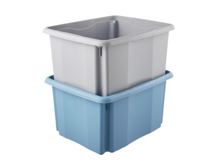 keeeper Boîte de rangement 'emil eco', 24 litres, sky blue