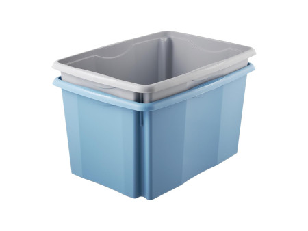 keeeper Boîte de rangement 'emil eco', 45 litres, sky blue