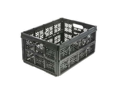 keeeper Caisse de rangement pliante 'ida', 32 litres, noir