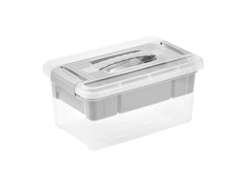keeeper Boîte de rangement 'henri', 5 litres, nordic grey