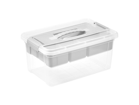 keeeper Boîte de rangement 'henri', 9 litres, nordic grey