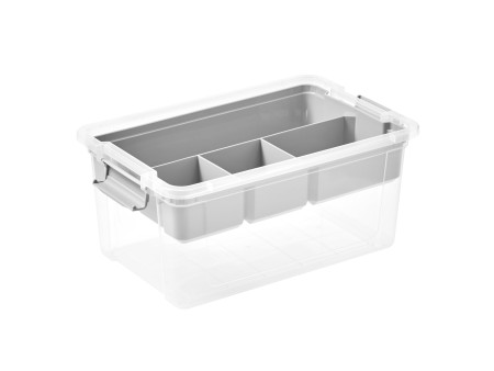 keeeper Boîte de rangement 'henri', 9 litres, nordic grey