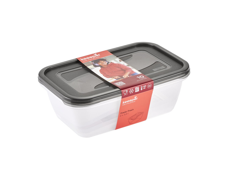 keeeper Boîte de conservation 'fredo fresh', 2x 3,3 L