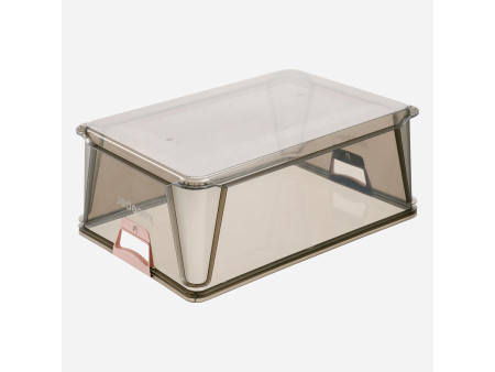 keeeper Boîte de rangement 'luis', 45 L, gris translucide