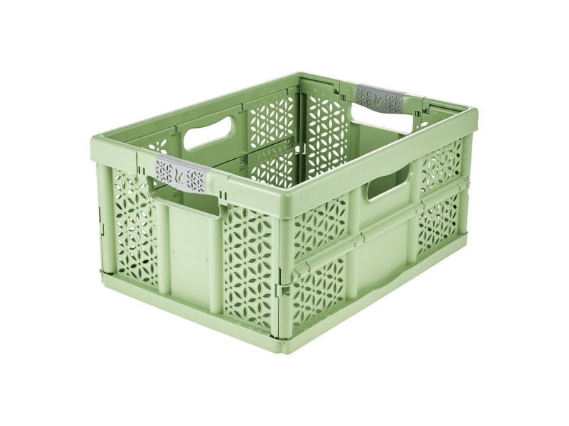 keeeper Caisse pliante 'eco lea', 32 L, grass green