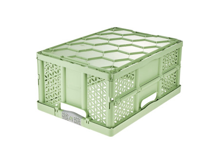 keeeper Caisse pliante 'eco lea', 32 L, grass green