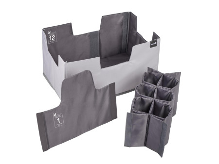 keeeper Set organiseur de courses 'neo', taille XL, graphite