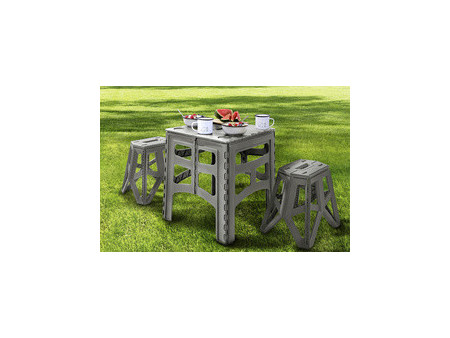 keeeper Tabouret de camping pliant 'tom', nordic-grey