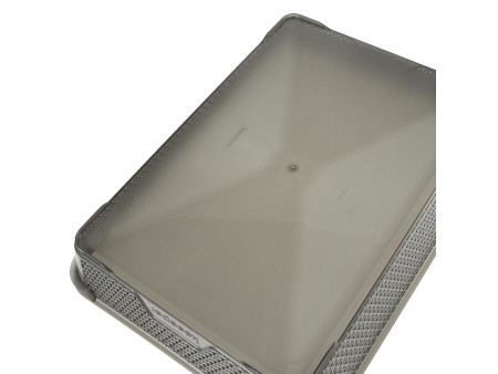 keeeper Corbeille de rangement 'mirko', A4, crystal-grey