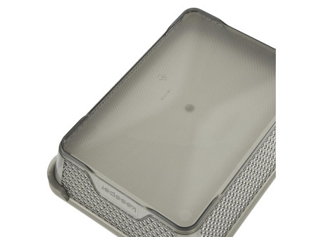 keeeper Corbeille de rangement 'mirko', A5, crystal-grey