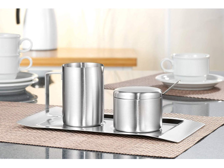 Esmeyer Set pour lait & sucre 'WAVE', 5 pièces