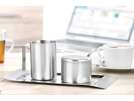 Esmeyer Set pour lait & sucre 'WAVE', 5 pièces