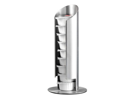 Esmeyer Distributeur de capsules de lait, en acier inox