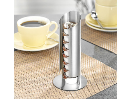 Esmeyer Distributeur de capsules de lait, en acier inox