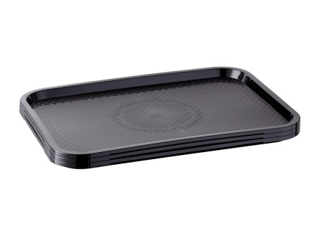 APS Plateau FAST FOOD, (L)410 x (P)305 mm, noir