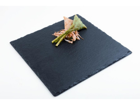 APS Plat en ardoise naturelle, (L)300 x (P)300 mm,anthracite