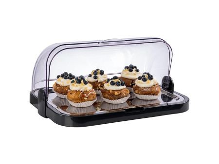 APS Vitrine de buffet, noir
