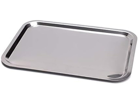 APS Vitrine de buffet double étage, blanc