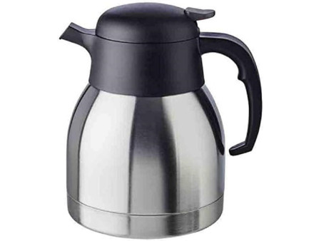 APS Pichet isotherme CLASSIC, 1,0 litre, acier inoxydable