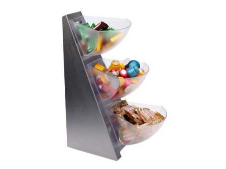 APS Distributeur de portions MULTI RACK, 3 étages, inox