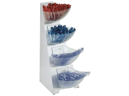 APS Distributeur de portions MULTI RACK, 4 étages, inox