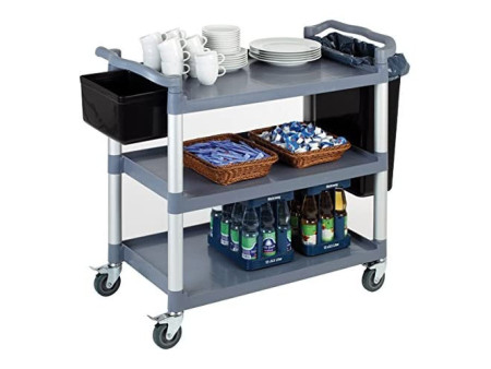 APS Chariot de service et de transport READY, 3 plateaux