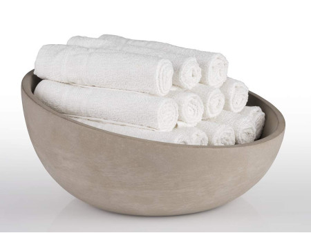 APS Bol pour buffet ELEMENT, béton, 2,5 litres, gris