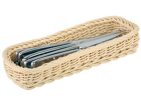 APS Corbeille à couverts ECONOMIC, (L)270 x (P)100 mm, beige