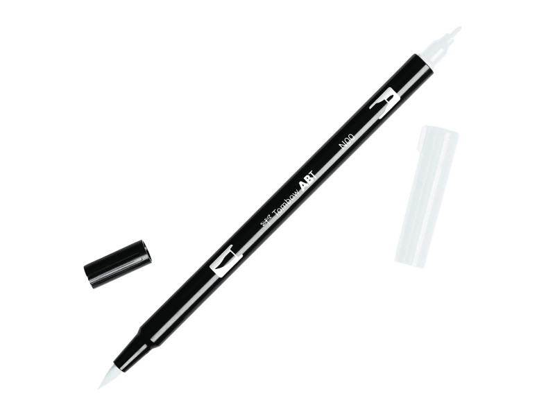 Tombow Feutre double pointe DUAL BRUSH BLENDER PEN incolore