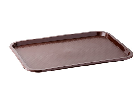 APS Plateau FAST FOOD, (L)350 x (P)270 mm, marron