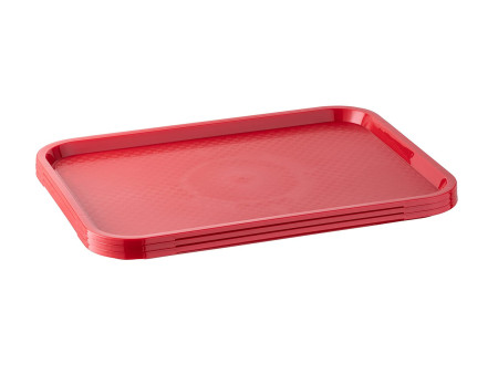 APS Plateau FAST FOOD, (L)410 x (P)305 mm, rouge