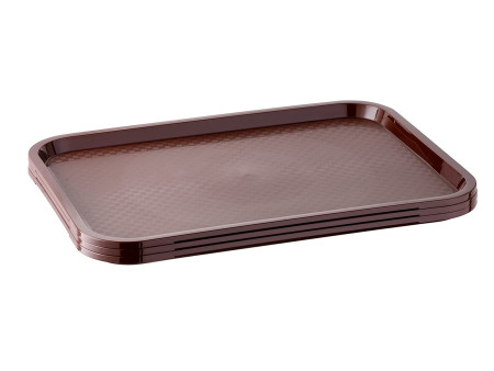 APS Plateau FAST FOOD, (L)410 x (P)305 mm, marron