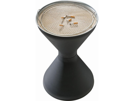 APS Cendrier sur pied DIABOLO, noir mat